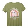 Regenbogen Eule Ich werde Große Schwester Babyparty T-Shirt 2023 – Perfektes Geschenk für die große Schwester zur Geburt und Babyparty