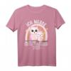 Regenbogen Eule Ich werde Große Schwester Babyparty T-Shirt 2023 – Perfektes Geschenk für die große Schwester zur Geburt und Babyparty