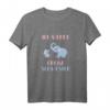 Ich Werde Große Schwester Mädchen Design Elefanten Tochter T-Shirt - Perfektes Geschenk zur Geburt und Geschwisterankündigung