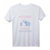 Ich Werde Große Schwester Mädchen Design Elefanten Tochter T-Shirt - Perfektes Geschenk zur Geburt und Geschwisterankündigung