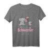 Kinder Großschwester T-Shirt 2022 mit Elefanten – Süßes Outfit für die werdende große Schwester