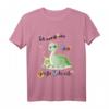 Kinder Nachwuchs verkünden Dino - Ich werde große Schwester 2021 T-Shirt für süße Babyankündigung & Familienfreude