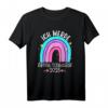Regenbogen Ich werde Große Schwester Babyparty 2023 T-Shirt – Süßes Geschenk für die neue große Schwester zur Geburt