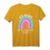 Regenbogen Ich werde Große Schwester Babyparty 2023 T-Shirt – Süßes Geschenk für die neue große Schwester zur Geburt