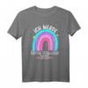 Regenbogen Ich werde Große Schwester Babyparty 2023 T-Shirt – Süßes Geschenk für die neue große Schwester zur Geburt