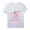 Kinder Einhorn Herz Geschenk für Mädchen - Ich werde Große Schwester 2021 T-Shirt, perfektes Geschenk zur Geburt und Schwangerschaft