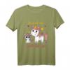 Kinder Große Schwester T-Shirt mit Einhorn - Süßes Geschwister Outfits für Babyparty & Schwangerschaftsverkündung