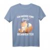 Ich Werde Große Schwester 2024 Schwangerschaft Verkünden T-Shirt – Süßes Geschwister-Ankündigungsoutfit für Kinder bei Babypartys