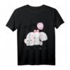Ich werde große Schwester 2022 Elefant T-Shirt – Süßes Outfit zur Schwangerschaftsankündigung & Babyparty-Geschenk für die zukünftige große Schwester