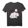 Ich werde große Schwester 2022 Elefant T-Shirt – Süßes Outfit zur Schwangerschaftsankündigung & Babyparty-Geschenk für die zukünftige große Schwester