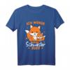 Kinder Fuchs Einzelkind große Schwester 2022 - Süßes Geschwister T-Shirt für Mädchen, Vorfreude auf kleines Geschwisterchen
