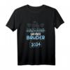 Big Brother 2024 Jungen Geschwister Sohn Baby Traktor T-Shirt – Stolzes Geschenk für zukünftigen großen Bruder, ideal für Familien mit Nachwuchs