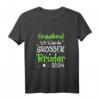 Ich Werde Großer Bruder 2024 Jungen Sohn Baby Herz T-Shirt – Stolze Geschwisterankündigung & Geschenkidee für zukünftige große Brüder