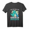 Kinder Ich werde ein Großer Bruder 2022 Baby Ankündigungs T-Shirt – Süßes Dino-Design für die Schwangerschaftsverkündung & den großen Bruder