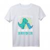 Kinder Ich werde ein Großer Bruder 2022 Baby Ankündigungs T-Shirt – Süßes Dino-Design für die Schwangerschaftsverkündung & den großen Bruder