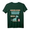 Kinder Einzelkind Großer Bruder 2021 Dino T-Shirt – Lustiges Geschenk für den stolzen großen Bruder bei Babypartys, Geburt & mehr