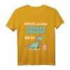Kinder Einzelkind Großer Bruder 2021 Dino T-Shirt – Lustiges Geschenk für den stolzen großen Bruder bei Babypartys, Geburt & mehr