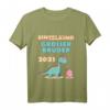 Kinder Einzelkind Großer Bruder 2021 Dino T-Shirt – Lustiges Geschenk für den stolzen großen Bruder bei Babypartys, Geburt & mehr