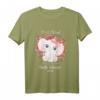 Ich Werde Große Schwester 2022 Elefanten T-Shirt - Süße Idee zur Schwangerschaftsankündigung & Babyparty-Geschenk für Töchter