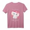 Ich Werde Große Schwester 2022 Elefanten T-Shirt - Süße Idee zur Schwangerschaftsankündigung & Babyparty-Geschenk für Töchter
