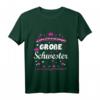 Lustiges Große Schwester Krone Mädchen T-Shirt – Geschenk für werdende große Schwestern, Familienzuwachs & Schwangerschaftsüberraschung