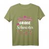 Lustiges Große Schwester Krone Mädchen T-Shirt – Geschenk für werdende große Schwestern, Familienzuwachs & Schwangerschaftsüberraschung