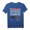 Große Schwester 2020 T-Shirt - Perfektes Geschenk zur Babyankündigung für Mädchen und Familien