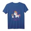 Große Schwester 2021 Einhorn Geschenk – Unicorn Geschwister T-Shirt für die Schwangerschaftsverkündung, Babyparty & Baby-Shower