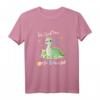 Nachwuchs verkünden Dino T-Shirt - Ich werde große Schwester 2024, perfekte Geschenkidee für Schwangerschaftsankündigung & Familienfreude