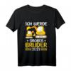 Großer Bruder 2023 T-Shirt – Bagger Design Geschenk zur Geburt für angehende große Brüder