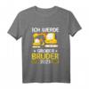 Großer Bruder 2023 T-Shirt – Bagger Design Geschenk zur Geburt für angehende große Brüder