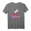 Große Schwester 2021 T-Shirt mit Herz und Einhorn - Perfekte Geschenkidee zur Babyankündigung & Geburt für Mädchen