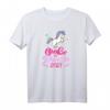 Große Schwester 2021 T-Shirt mit Herz und Einhorn - Perfekte Geschenkidee zur Babyankündigung & Geburt für Mädchen