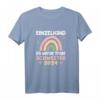 Große Schwester Regenbogen T-Shirt 2024 – Süßes Geschwister Geschenk für Baby Party & Familienfeiern