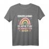 Große Schwester Regenbogen T-Shirt 2024 – Süßes Geschwister Geschenk für Baby Party & Familienfeiern