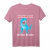 Kinder Einzelkind Großer Bruder Geschenk für Jungen - Dino T-Shirt für Babyparty & Babyshower, Perfekt für werdende große Brüder