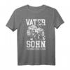 Vater und Sohn Freunde fürs Leben Eishockey T-Shirt - Partnerlook Design für Eishockeyspieler, Torhüter & Vatertagsgeschenk