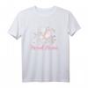 Stolze Elefanten Mama mit Baby T-Shirt - Klassisch geschnitten, doppelt genähter Saum, ideales Geschenk für Tierliebhaberinnen