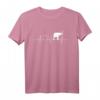 Elefanten Tierschützer Herzschlag Elefant T-Shirt für Kinder – Perfekt für kleine Elefantenliebhaber und Tierschützer mit Kuscheltier
