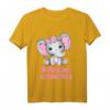 Kinder T-Shirt mit Elefantenmotiv für große und kleine Schwester – Süßes Geschwistergeschenk für Geburtstage, Geburt, Weihnachten & Babyparty