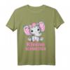 Kinder T-Shirt mit Elefantenmotiv für große und kleine Schwester – Süßes Geschwistergeschenk für Geburtstage, Geburt, Weihnachten & Babyparty