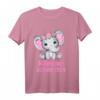 Kinder T-Shirt mit Elefantenmotiv für große und kleine Schwester – Süßes Geschwistergeschenk für Geburtstage, Geburt, Weihnachten & Babyparty