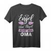 Engel ohne Flügel nennt man Oma Enkelkinder Familie - Lustiges Geschenk für Oma, Opa, Großeltern & Familie zum Geburtstag, Taufe & mehr