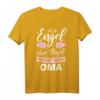 Engel ohne Flügel nennt man Oma Enkelkinder Familie - Lustiges Geschenk für Oma, Opa, Großeltern & Familie zum Geburtstag, Taufe & mehr