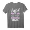 Engel ohne Flügel nennt man Oma Enkelkinder Familie - Lustiges Geschenk für Oma, Opa, Großeltern & Familie zum Geburtstag, Taufe & mehr