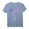 HapDog Ich bin die Enkelin eines Opas T-Shirt - Trauriges Erinnerungsstück für verstorbenen Opa im Himmel, Personalisiertes Familienerinnerungsgeschenk