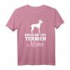 Englisch Toy Terrier Mama T-Shirt für Hundeliebhaber - Klassisch geschnitten & perfekt für Hundebesitzer und Hundemütter
