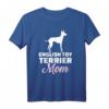 Englisch Toy Terrier Mama T-Shirt für Hundeliebhaber - Klassisch geschnitten & perfekt für Hundebesitzer und Hundemütter