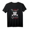 Lustiges Damen T-Shirt mit Englischer Bulldogge - Sturzkopf Hundemama Geschenkidee für Weihnachten, Geburtstag & Hundeschule