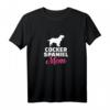 Cocker Spaniel Mama T-Shirt für Hundeliebhaberinnen – Klassisch geschnitten, ideal für Tiermütter und Hundebesitzerinnen